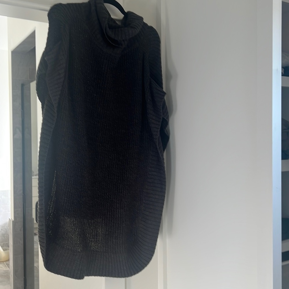 Sweater poncho